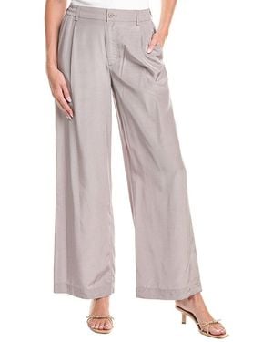 Jonathan Simkhai Sydnie Pleated Pant - Grey