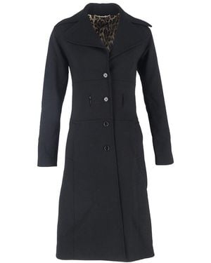 Dolce & Gabbana Single-Breasted Coat, Size Eu (Authentic Pre-Loved) - Black
