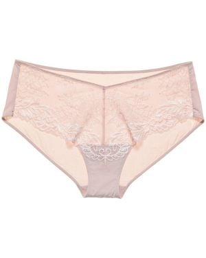 Natori Feathers Lace Refresh Girl Brief - Pink