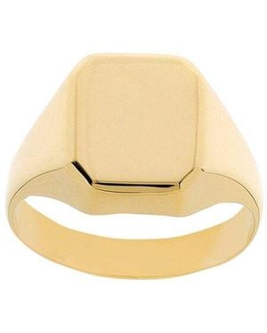 HAWLEY ST 14K Engravable Ring - White