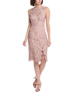 Eliza J Sleeveless Sheath Dress - Pink