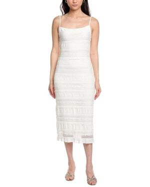 Lost + Wander Magnolia Dreams Midi Dress - White