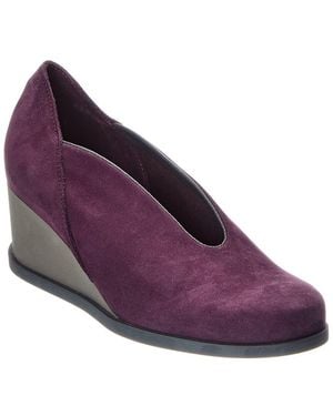 Arche Okobha Leather Pump - Purple