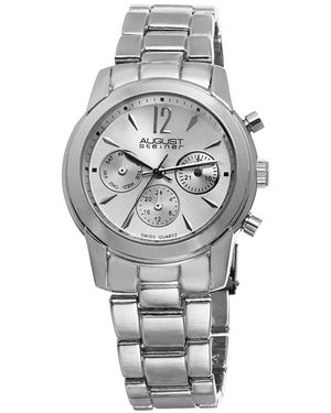 August Steiner Stainless Steel Watch - Multicolor