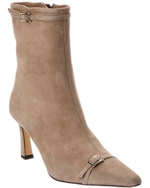 Bruno Magli Addison Suede Bootie - Brown
