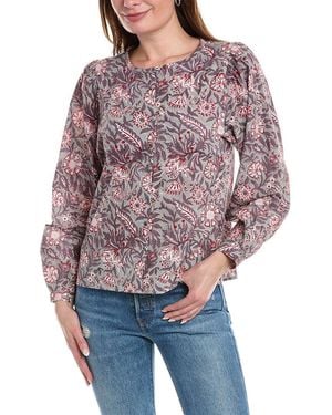 Lilla P Full Sleeve Button-down - Red