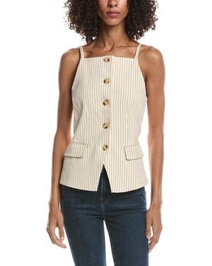 Bernardo Tank Waistcoat - Natural