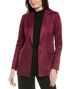 Joseph Ribkoff Single-Button Blazer Jacket - Red