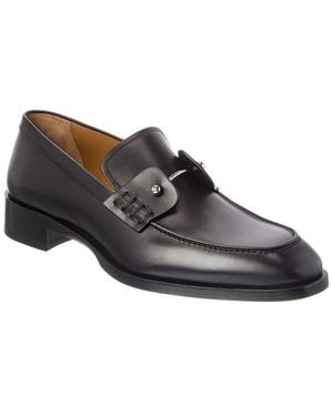 Christian Louboutin Chambelimoc Leather Loafer - Black