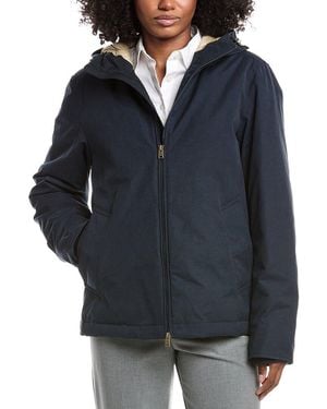 Woolrich Mountain Cloth Pacific Down Parka - Blue