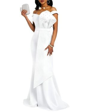 Vincent Maxi Dress - White
