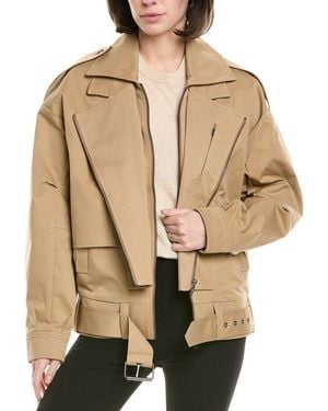 Bardot Kavi Oversized Jacket - Natural