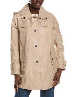 London Fog Medium Coat - Natural