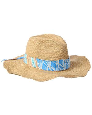 J.McLaughlin Maribel Raffia Hat - White