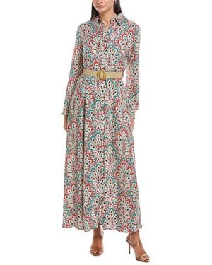 ANNA KAY Courteney Maxi Shirtdress - Green