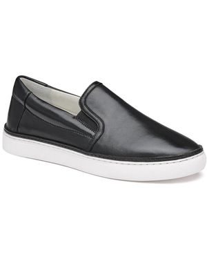 Johnston & Murphy Callie Leather Slip On - Black