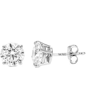 Amairah 14K 1.50 Ct. Tw. Lab-Grown Diamond Stud Earrings - Metallic
