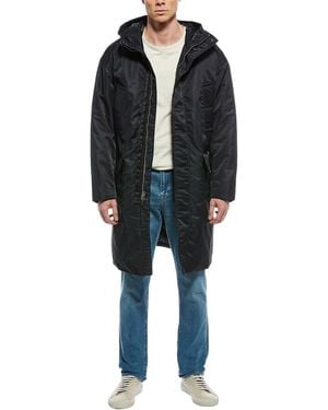 Rag & Bone Clint Duffle Coat - Black