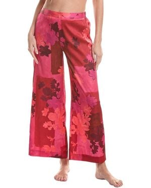 Natori Wide Pant - Red