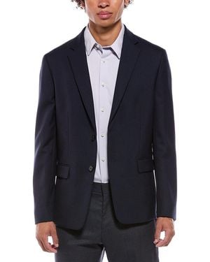 Theory Clinton Wool Blazer - Blue