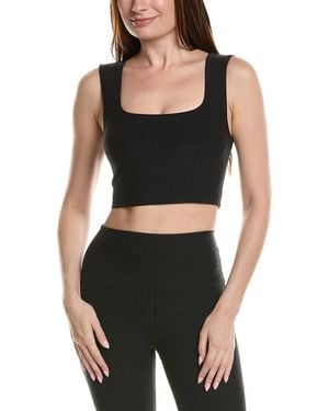 Beyond Yoga Spacedye All Day Cropped Tank Top - Black