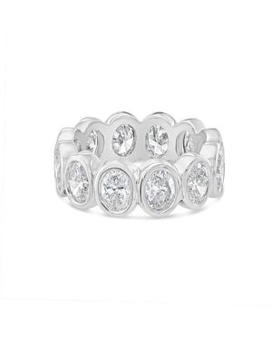 Diana M. Jewels Diana M. Fine Jewelry 14K 5.00 Ct. Tw. Lab-Grown Diamond Eternity Ring - White