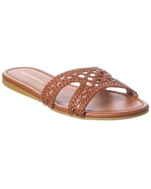 Stuart Weitzman Briar Slide Leather Sandal - Pink