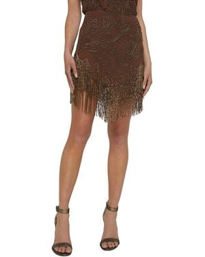 L'Agence Eulla Skirt - Brown
