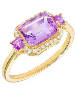 TIRAMISU 14K Over 1.82 Ct. Tw. Gemstone Solitaire Ring - Pink
