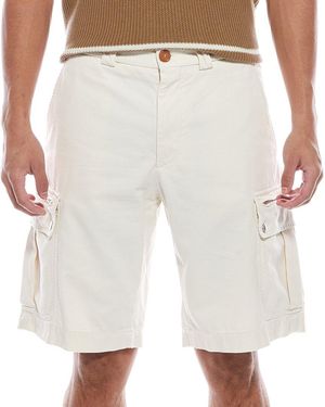 Brunello Cucinelli Cargo Short - White