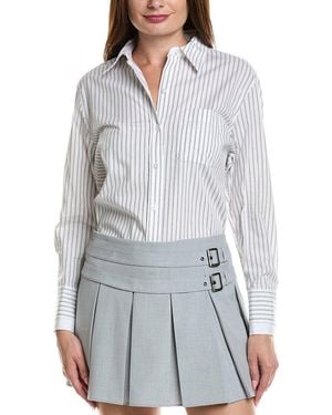 Kenneth Cole Oversized Shirt - Gray