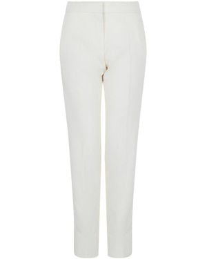 Givenchy Striped Silk Tuxedo Pant - White