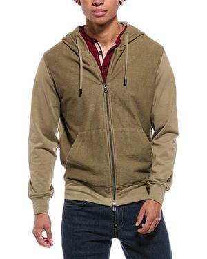 Isaia Silk-Blend Sweatshirt - Green