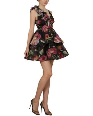 MIRA RICHI Mini Dress - Brown