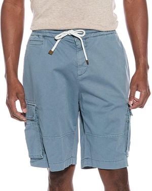 Brunello Cucinelli Drawstring Cargo Short - Blue