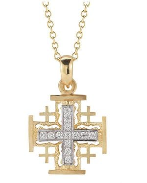 Reiss 14K 0.16 Ct. Tw. Diamond Pendant Necklace - Metallic