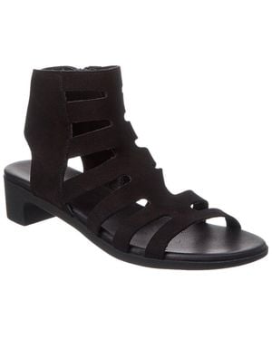 Arche Kisuro Leather Sandal - Black