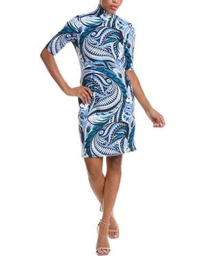Jude Connally Grace Shift Dress - Blue