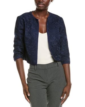Kay Unger Harper Evening Jacket - Blue