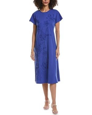 Johnny Was Antoinette Dress - Blue
