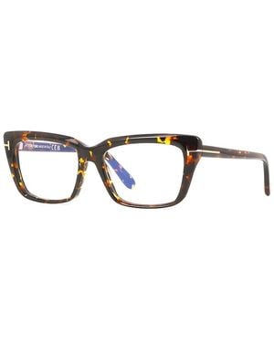 Tom Ford Classic 56Mm Optical Frames - Brown