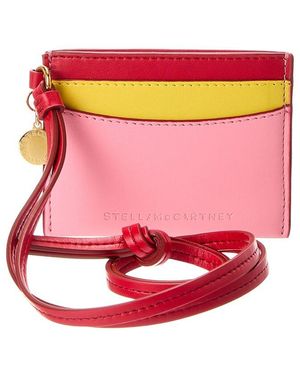 Stella McCartney Logo Card Holder - Pink