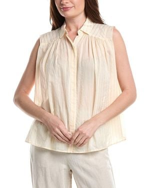 Peserico Striped Top - Natural