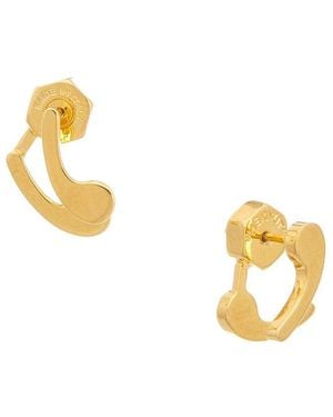 Off-White c/o Virgil Abloh Off- Quote Mark Earrings - Metallic