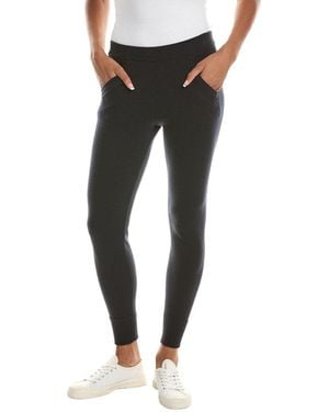 N.Peal Cashmere Tabitha 100% Cashmere Lounge Trouser - Black