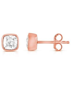 Amairah 14K 5.00 Ct. Tw. Lab-Grown Diamond Earrings - Pink