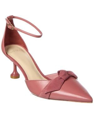 Alexandre Birman Clarita Flare 60 Leather Pump - Pink