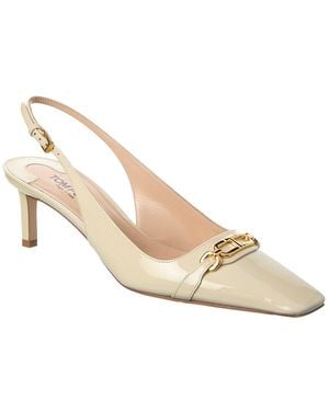 Tom Ford Patent Slingback Pump - White