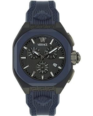 Versace V-Legend Chrono Watch - Blue