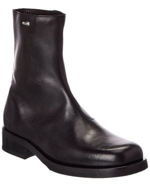 Our Legacy Leather Boot - Black